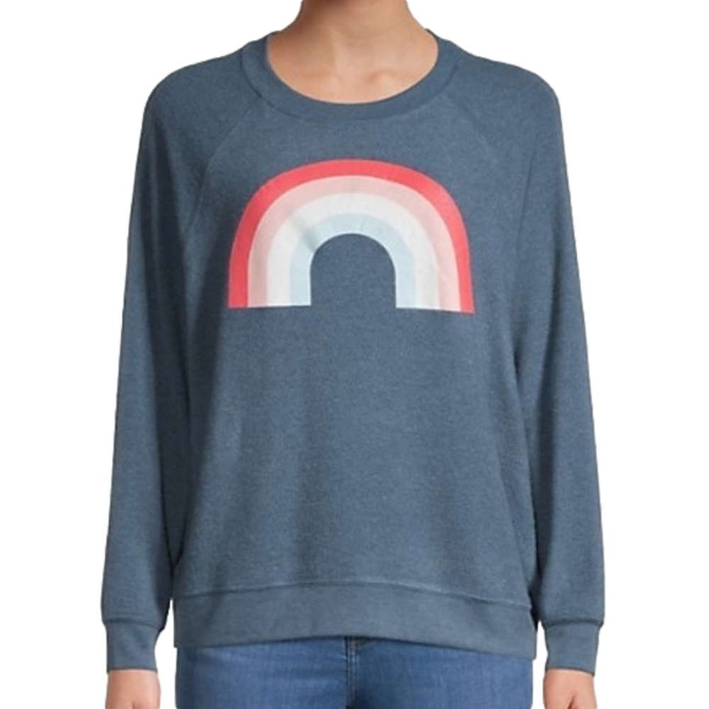 NWT Wildfox Rainbow Sweatshirt